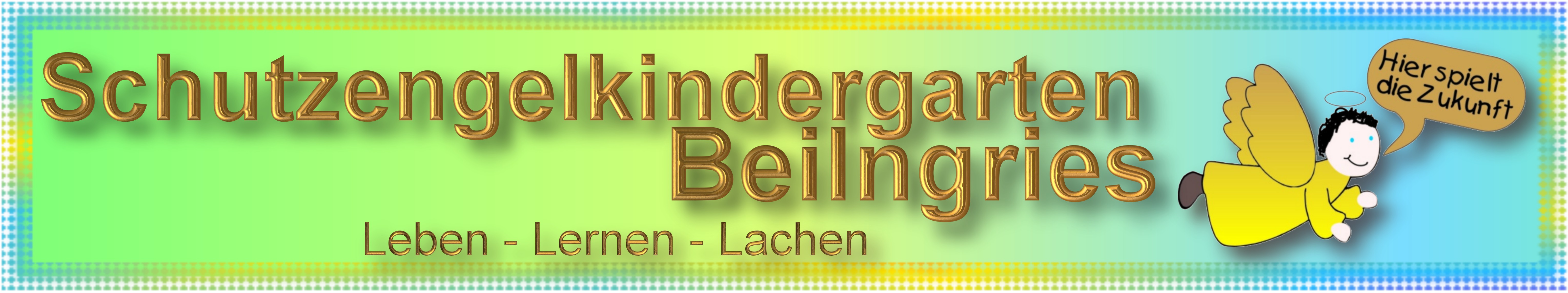 Banner Verlauf Schrift Engel 2 Schutzengelkindergarten Beilngriesschutzengelkindergarten Beilngries